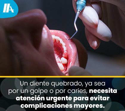 Hombre con Diente Roto Atendido en una Urgencia Dental