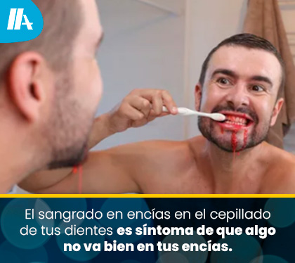 Joven Tiene Sangrado de Encas al Cepillar sus Dientes